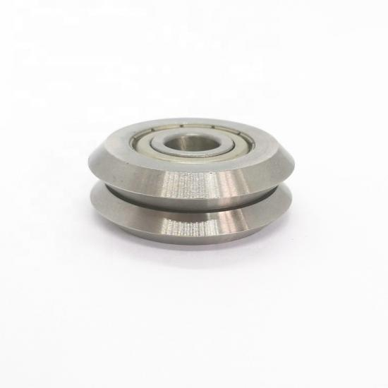 3/16" V Groove Guided Track Rollers Bearing W1X RM1ZZ