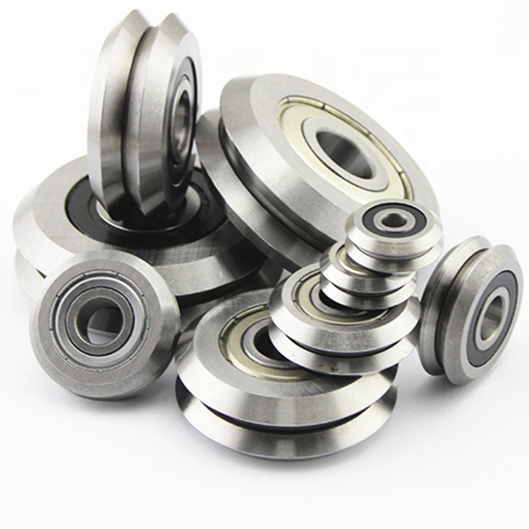 3/8" RM2-2RS V Groove Track Bearing